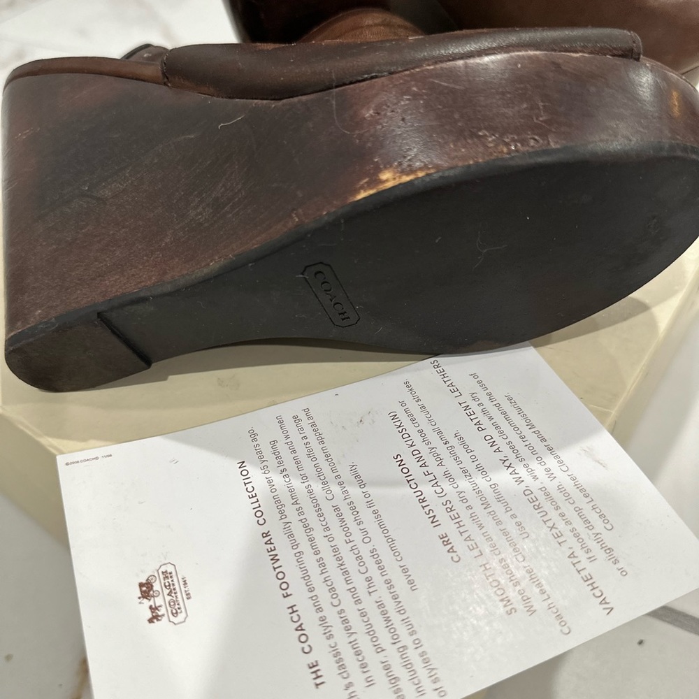 Coach wedge - Picture 5 of 6